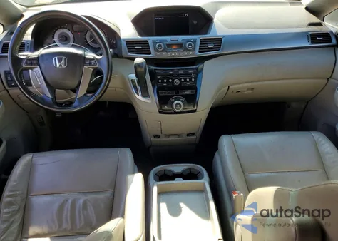 2012 Honda Odyssey Exl z USA, uszkodzony, nr VIN 5FNRL5H68CB094879